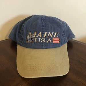 Vintage Maine USA Hat